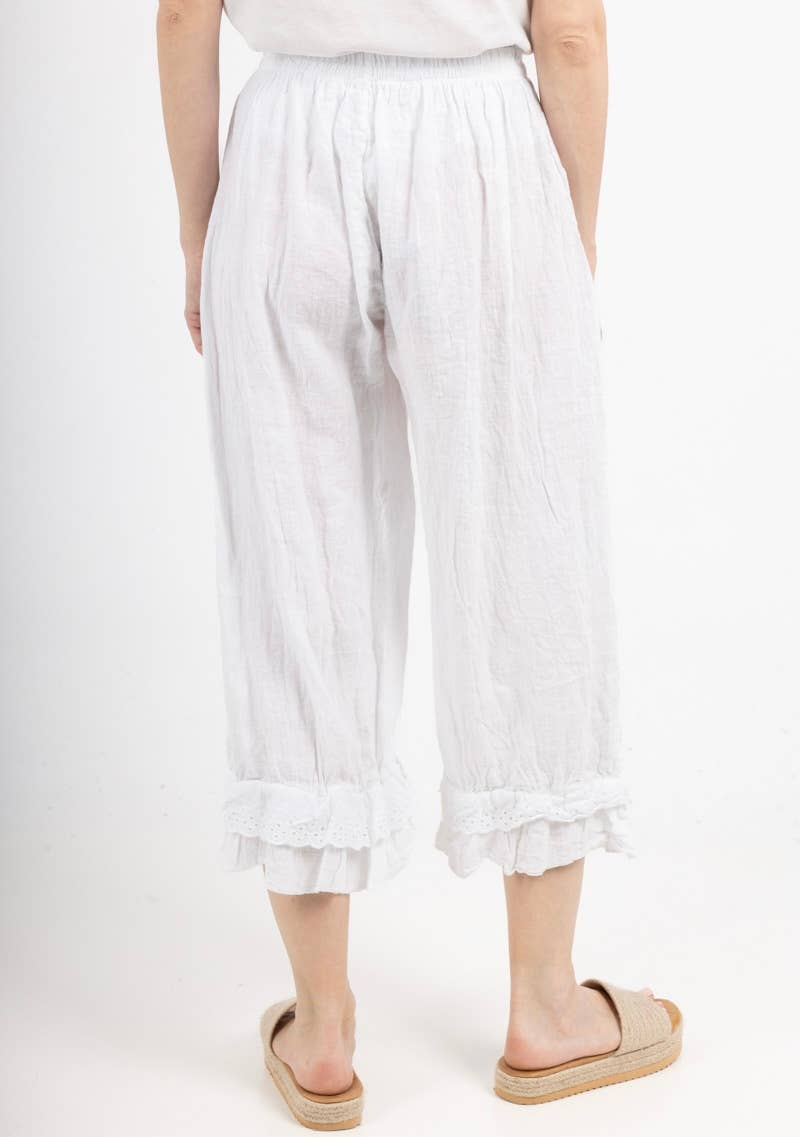 Colette Linen Bloomer Pant