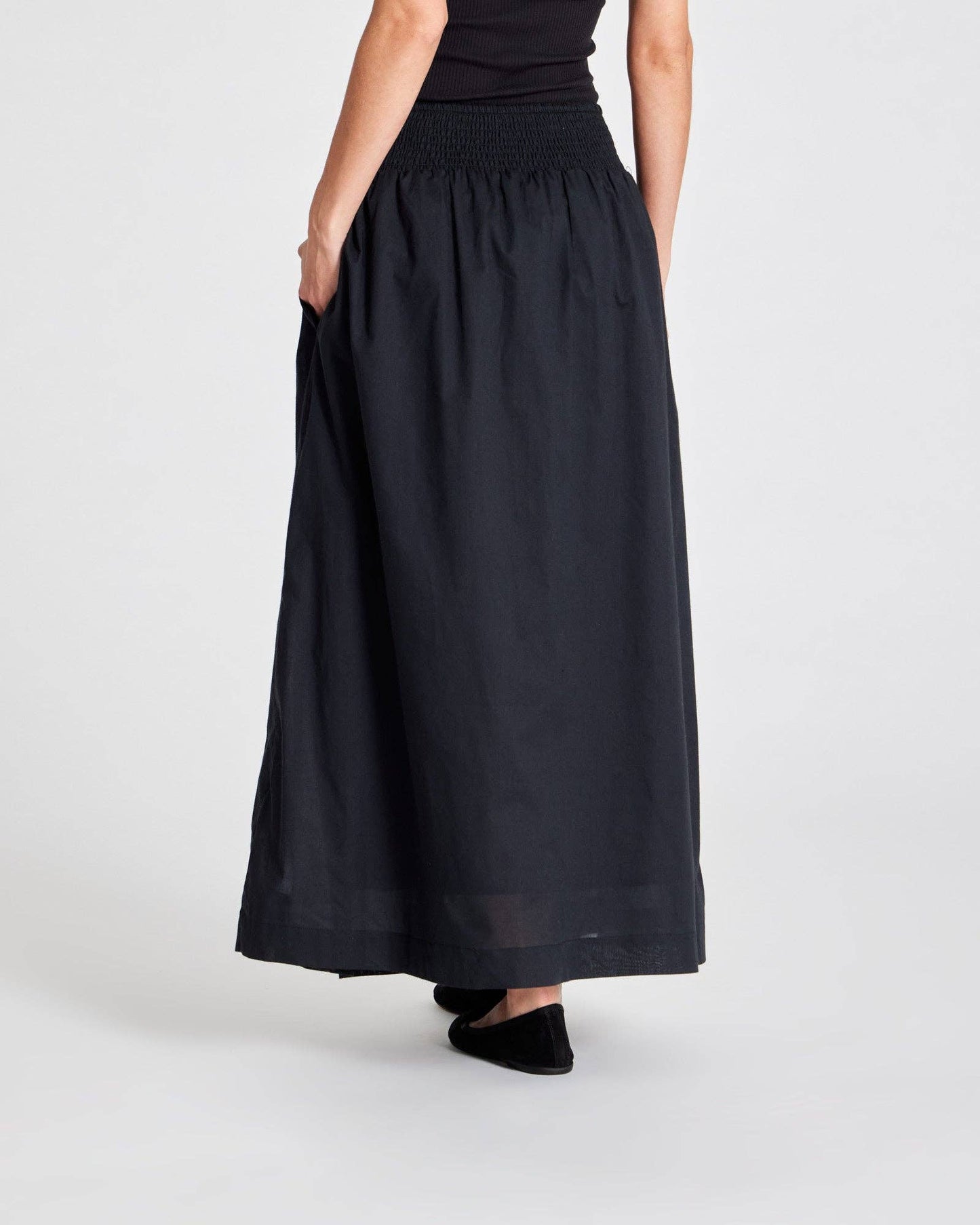 Le Noir Voile Skirt