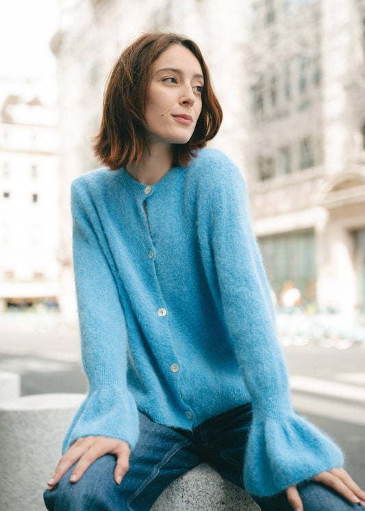Bellflower Alpaca Cardigan