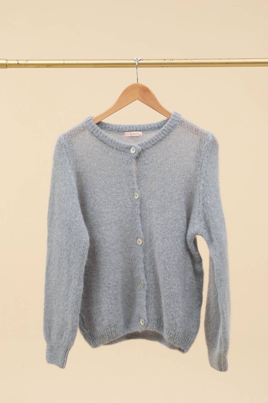 The Gris Mohair Cardigan