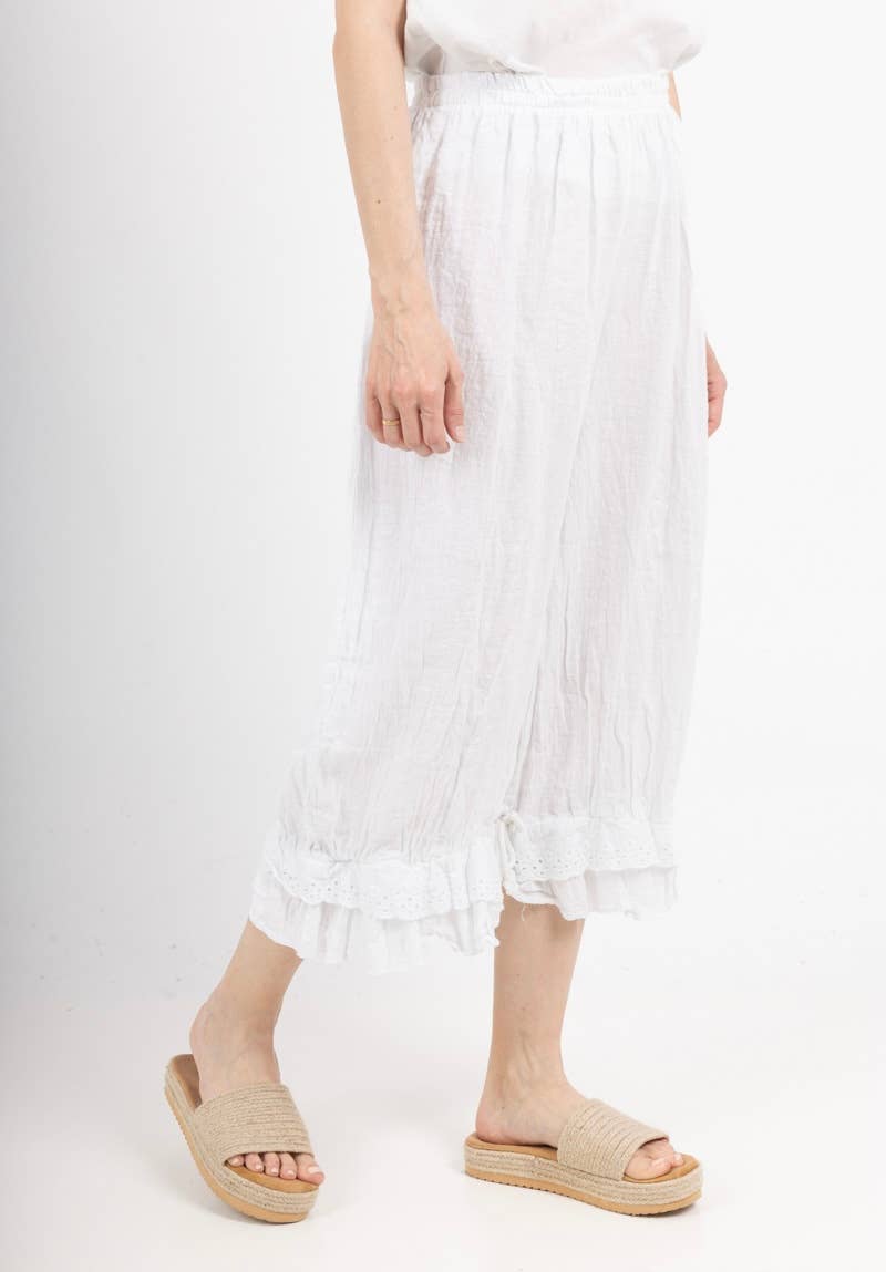 Colette Linen Bloomer Pant