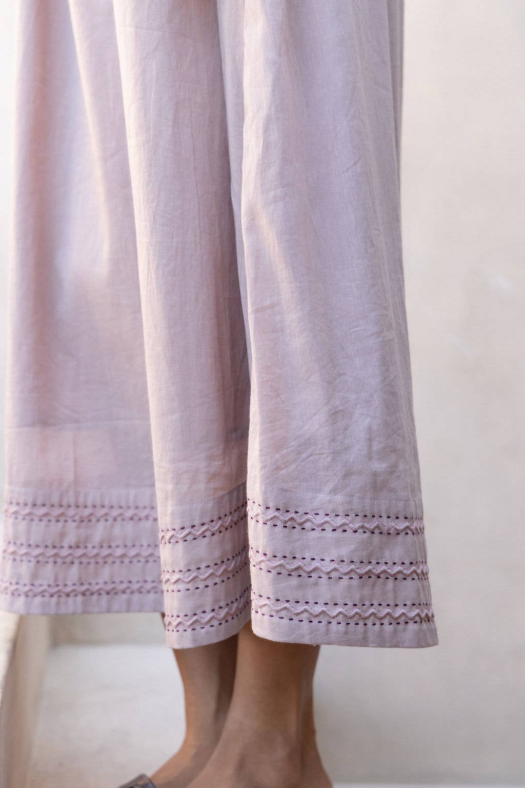 French Lavender Cotton Voile Maxi