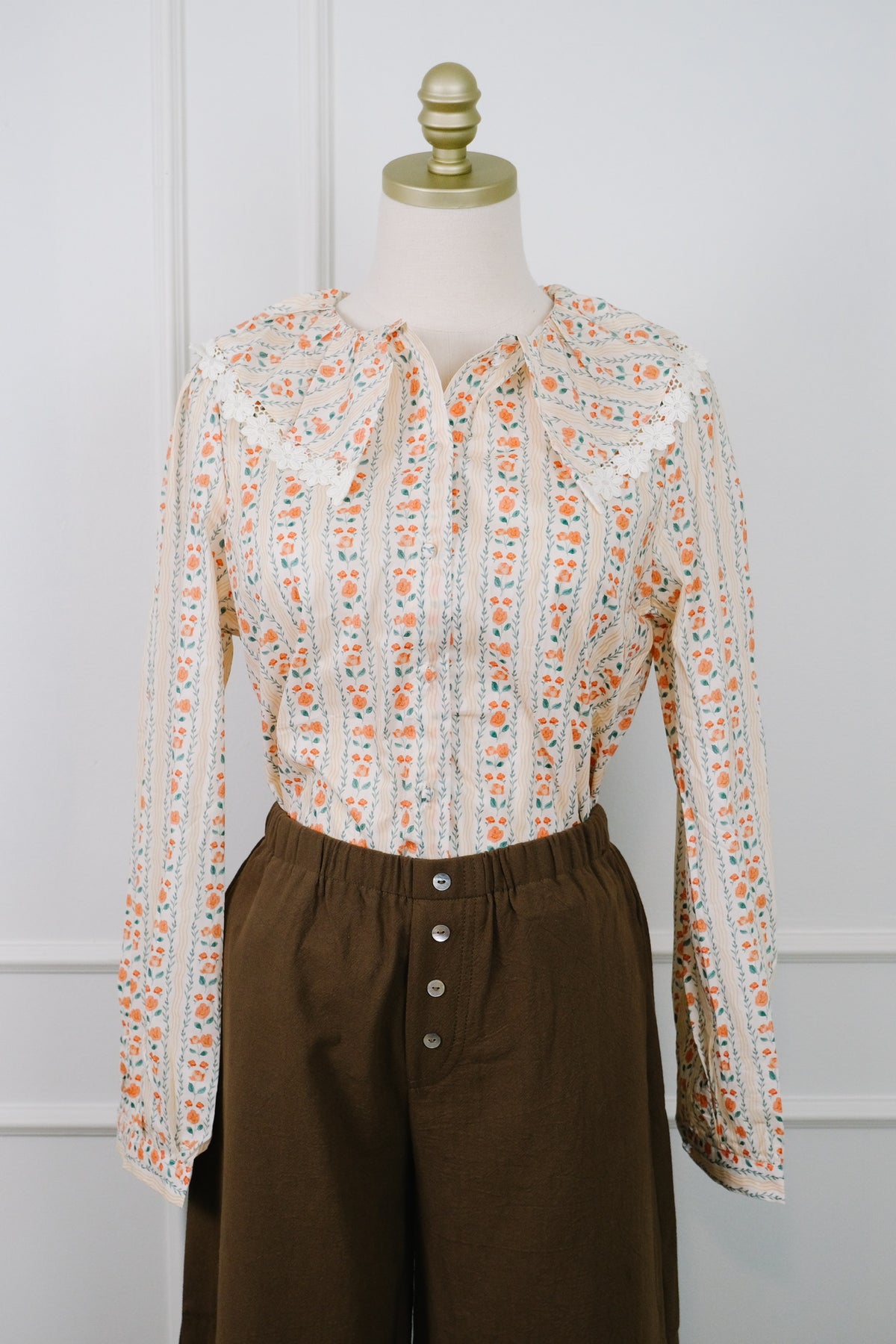 The Autumn Cottage Cotton Blouse
