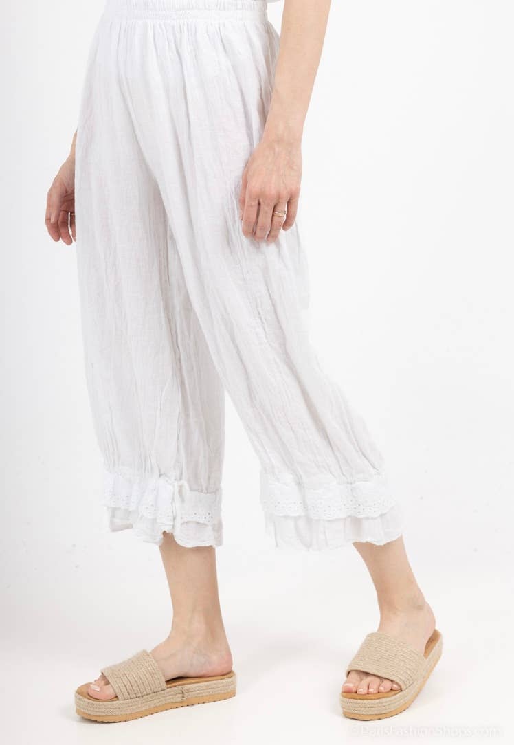 Colette Linen Bloomer Pant